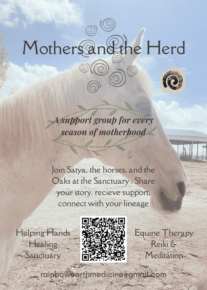 Mothers and the Herd - Equine-facilitated support group for every season of motherhood